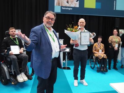 Kåring af Årets Nyhed i News-Zonen på Health & Rehab