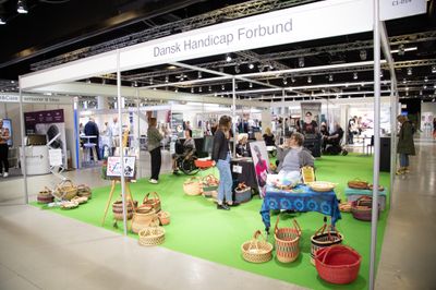 Dansk Handicap Forbund og brancheorganisationer på messen